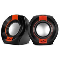 Акустическая система REAL-EL S-50 black-red Фото