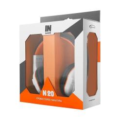 Наушники Gemix N20 White-Black-Orange Gaming Фото 4