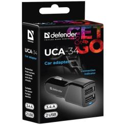 Зарядное устройство Defender UCA-34 2xUSB, 5V / 3.4A Фото 5