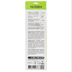 Сетевой фильтр питания Patron 3m (SP-1053W), 5 розеток White Фото 2