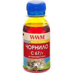 Чернила WWM Canon PFI-107 100г Yellow PFI-107Y Фото