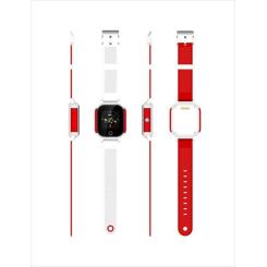 Смарт-часы UWatch GW700S Kid smart watch White/Red Фото 1