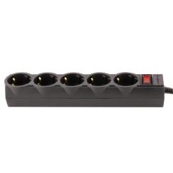 Сетевой фильтр питания LogicPower LP-X5 PREMIUM, 3m black Фото 1