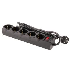 Сетевой фильтр питания LogicPower LP-X5 PREMIUM, 3m black Фото 3