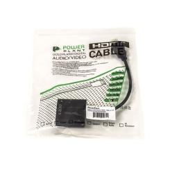 Переходник PowerPlant HDMI to VGA 0.15m Фото 1