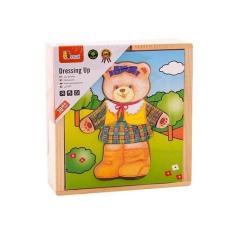 Развивающая игрушка Viga Toys Гардероб медведицы Фото