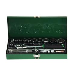 Набор инструментов Toptul автомобільний 1/2" 16од. (6-гр.) Фото