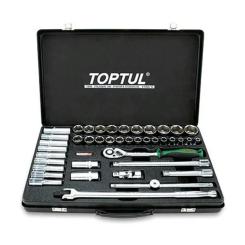 Набор инструментов Toptul комбінований 1/2" 41од. Фото