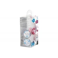Пустышка Nuvita Air55 Cool 0m+ ортодонтична рожева Фото 3