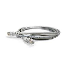 Патч-корд Kingda 5м, UTP, cat.5e, CU, 24AWG, grey Фото