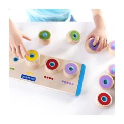 Развивающая игрушка Guidecraft Manipulatives Счетные столбики Фото 4