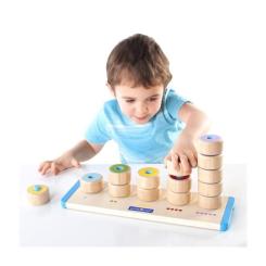 Развивающая игрушка Guidecraft Manipulatives Счетные столбики Фото 5