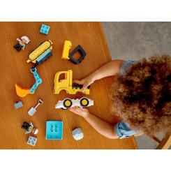 Конструктор LEGO Вантажівка і гусеничний екскаватор Фото 7