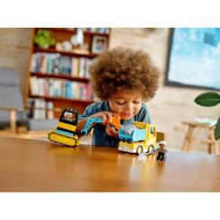 Конструктор LEGO Вантажівка і гусеничний екскаватор Фото 8