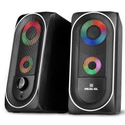Акустическая система REAL-EL S-110 USB Black Фото