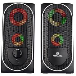 Акустическая система REAL-EL S-110 USB Black Фото 2