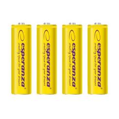 Аккумулятор Esperanza AA 2000mAh Ni-MH * 4 yellow Фото