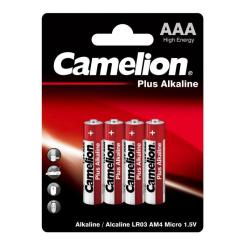 Батарейка Camelion AAA LR03 Plus Alkaline * 4 Фото