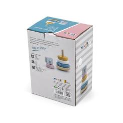 Развивающая игрушка Viga Toys Пірамідка PolarB Білий ведмідь Фото 5