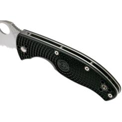 Нож Spyderco Tenacious FRN полусеррейтор Фото 4