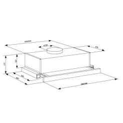 Вытяжка кухонная Eleyus BREEZE 700 60 IS Фото 11