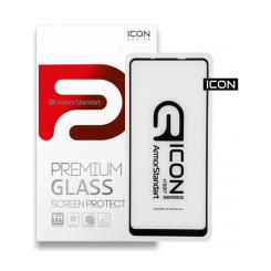 Стекло защитное Armorstandart Icon Samsung A21s Black Фото