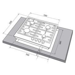 Варочная поверхность Freggia HF640VGX Фото 6
