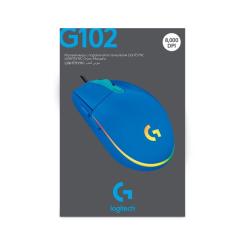Мышка Logitech G102 Lightsync USB Blue Фото 9