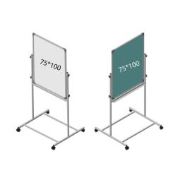 Флипчарт Sector 75х100см, двусторонний магнитный, мелово-маркерный Фото 9