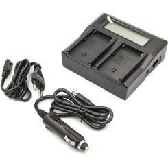 Зарядное устройство для фото PowerPlant Dual Sony NP-F970 Фото 4