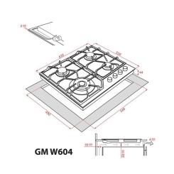 Варочная поверхность Weilor GM W 604 BL Фото 11