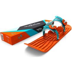 Санки Plastkon OneFoot Miniski Монолижа помаранчева Фото 3