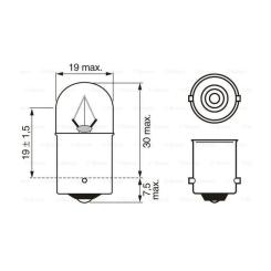 Автолампа Bosch 5W Фото 4
