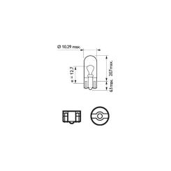 Автолампа Philips 5W Фото 2