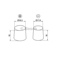 Аккумулятор автомобильный Bosch 95А Фото 4