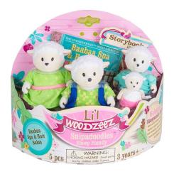 Фигурка Li'l Woodzeez Семья овечек Фото 4