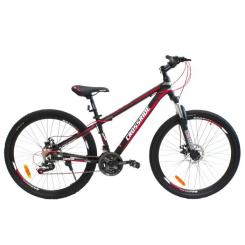 Велосипед Crossride Hilland 27.5" рама-17" Al Black/Red Фото