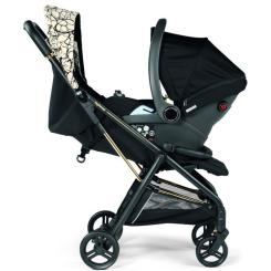Коляска Peg-Perego Selfie Grafic Gold графическое золото Фото 4