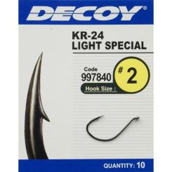 Крючок Decoy KR-24 Light Special 02 (10 шт/уп) Фото 1