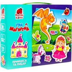 Развивающая игрушка Vladi Toys Принцесса и рыцарь укр Фото