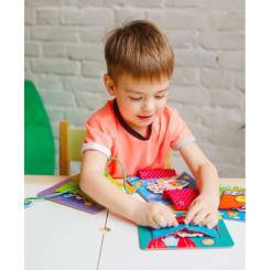 Развивающая игрушка Vladi Toys Бизиборд Эмоции Фото 2