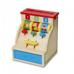 Развивающая игрушка Melissa&Doug Первый деревянный кассовый аппарат Фото