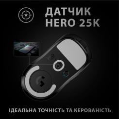 Мышка Logitech G Pro X Superlight Wireless Black Фото 4