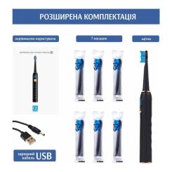 Электрическая зубная щетка AHealth SMART SONIC SMILE 1 black Фото 3