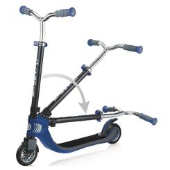 Самокат Globber Flow Foldable 125 черно-синий Фото 2