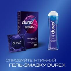Презервативы Durex Intense Orgasmic рельефные со стимул. гелем-смазко Фото 4