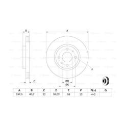 Тормозной диск Bosch 0 986 478 639 Фото 4