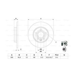 Тормозной диск Bosch 0 986 478 871 Фото 4