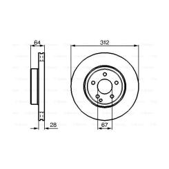 Тормозной диск Bosch 0 986 479 040 Фото 4