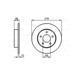 Тормозной диск Bosch 0 986 479 067 Фото 4